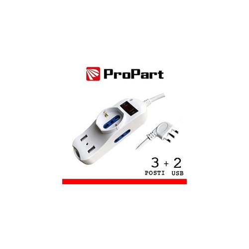 Multipresa 3pos bipasso - , +