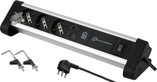 Schuko 16a usb - 10/16a,