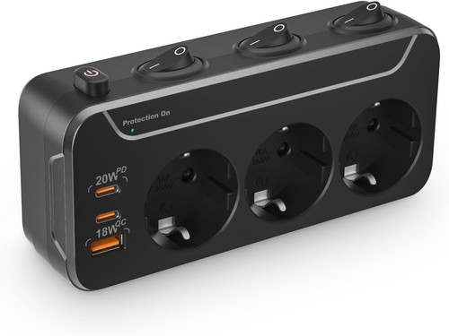Schuko usb 20w - usb, pd