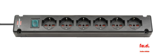Brennenstuhl bremount socket - brennenstuhl, 6-socket